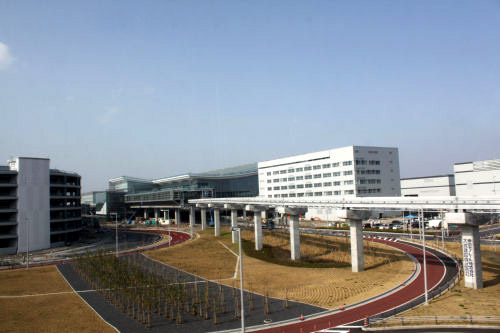 012 建設が進む羽田空港 国際線ターミナル